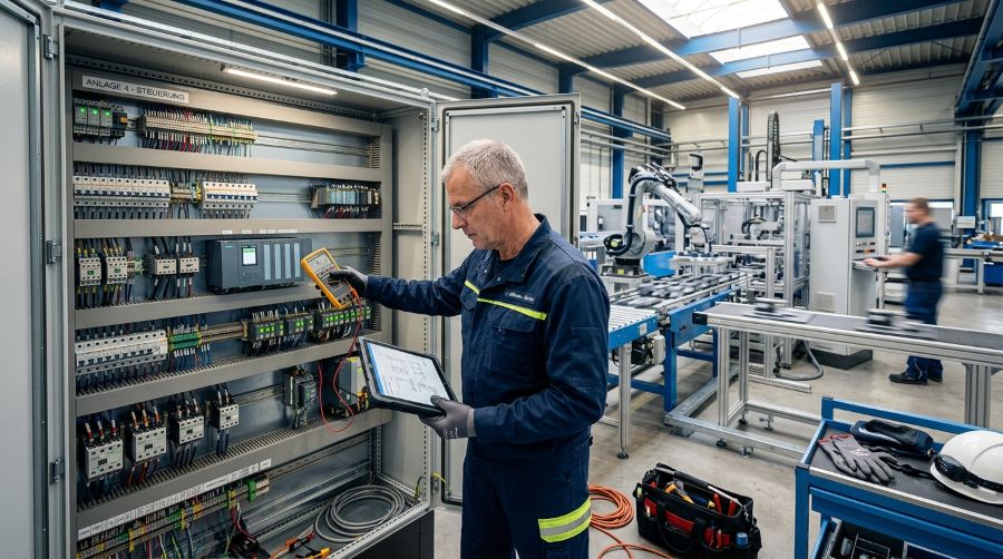 Anlagenbetreuung Elektro: