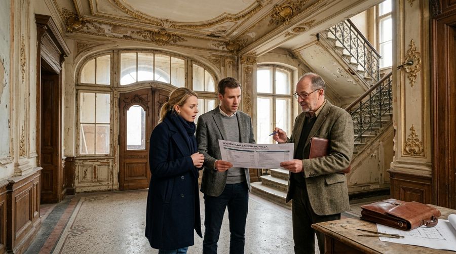 Denkmalsanierung Kosten pro Quadratmeter
