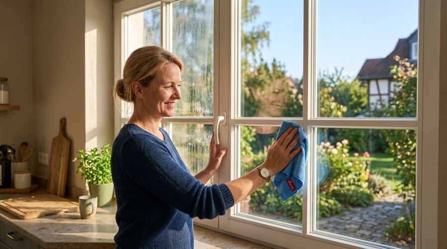 Effektive Glasreinigung