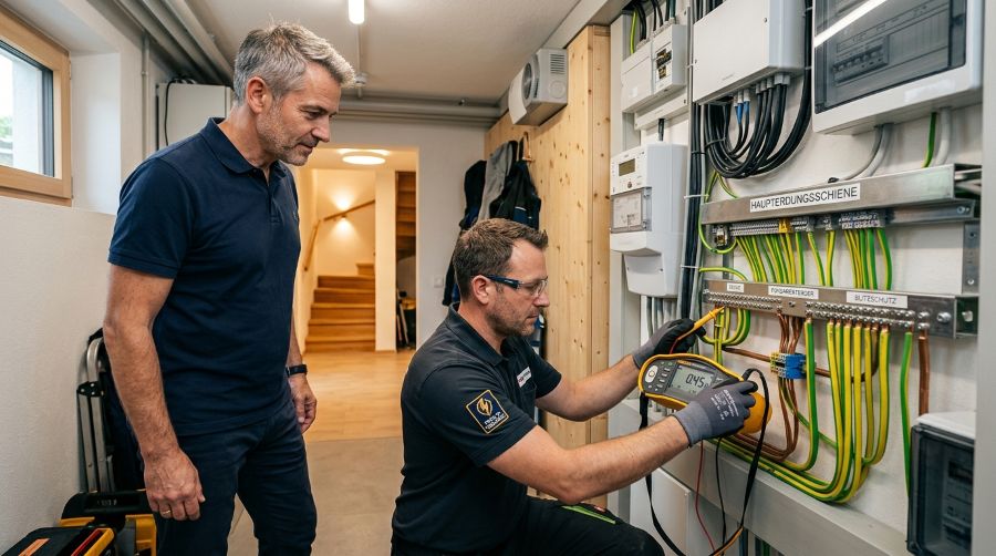 Erdungsanlage prüfen