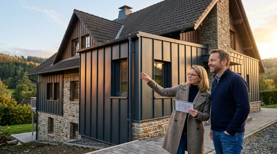 Fassadenverkleidung Metall Firmen