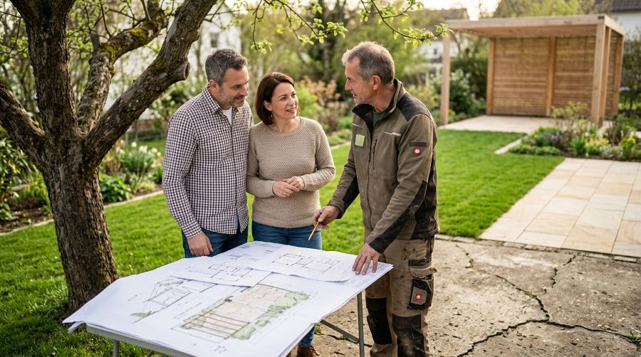 Garten- und Landschaftsbau Firma auswählen