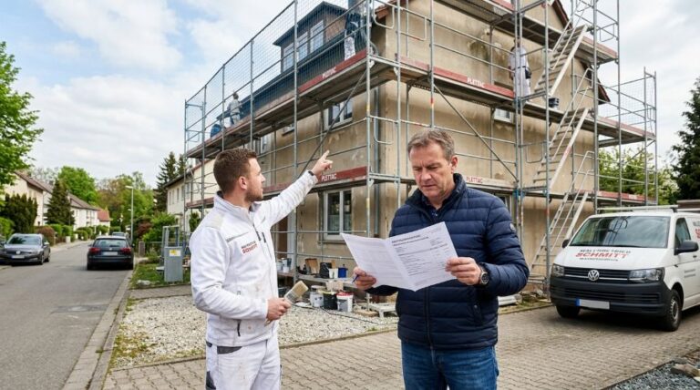 Gerüst mieten Kosten Maler