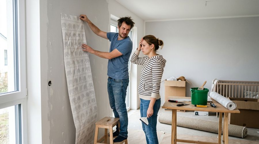 Tapezierarbeiten