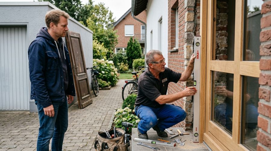 Türeinbau: Ablauf und Dauer