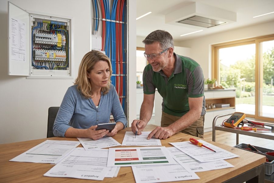 Was kosten Elektroinstallationen pro Stunde