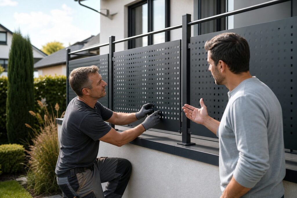 Balkon aus Metall Fehler vermeiden