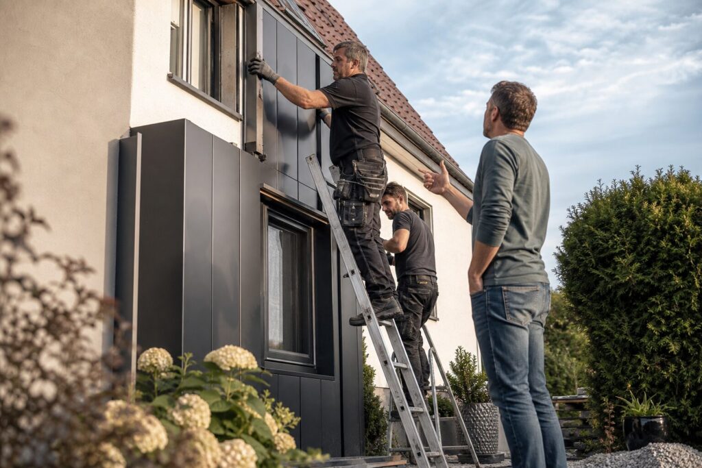 Fassadenverkleidung aus Metall was man wissen muss