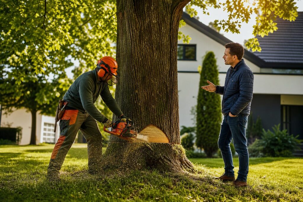 Fehler beim Baumfällen vermeiden
