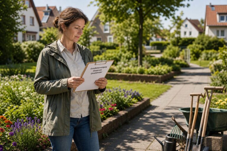 Grünflächenreinigung Kosten pro Quadratmeter
