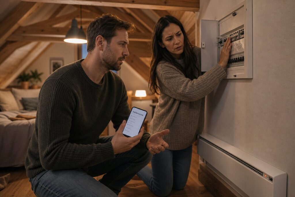 Heizung elektrisch installieren Fehler vermeiden