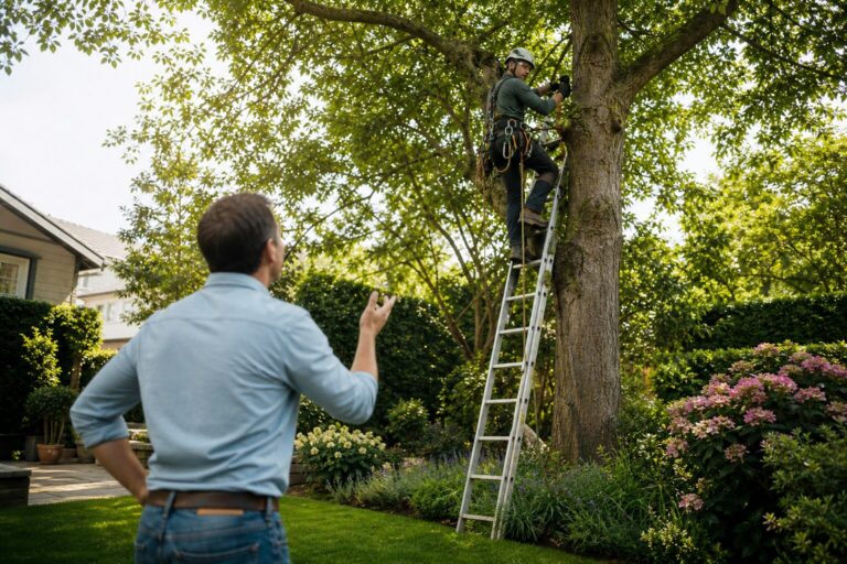 Kletterarbeiten Garten worauf achten
