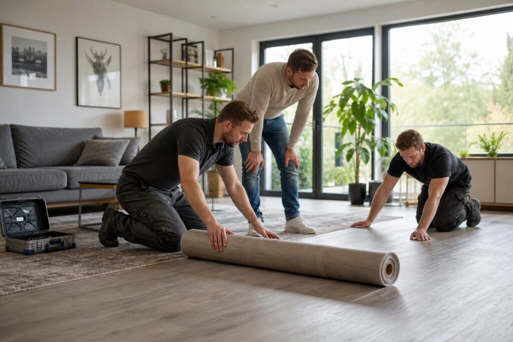 PVC-Boden verlegen Kosten