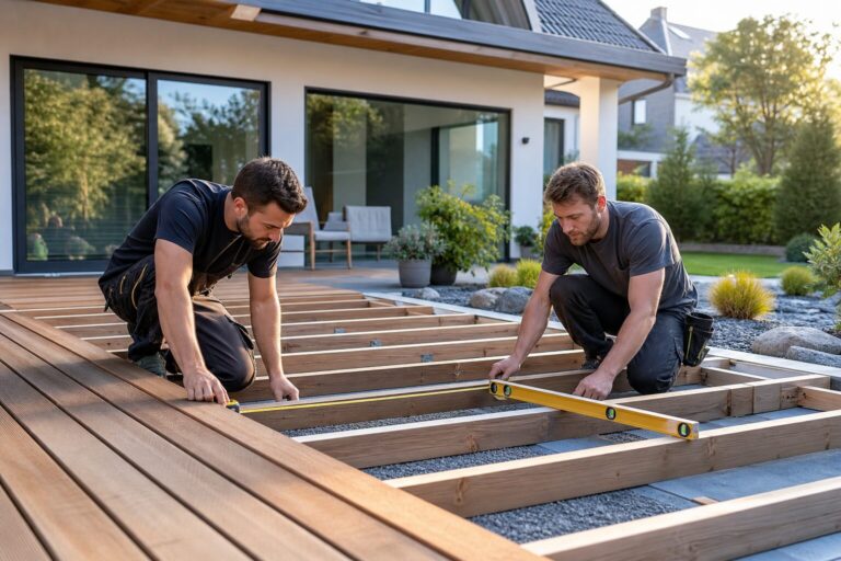 Terrassenbau Ablauf und Dauer